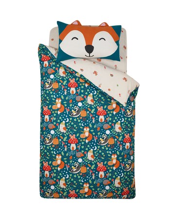 Catherine Lansfield Fox and Woodland Friends Duvet Cover Set