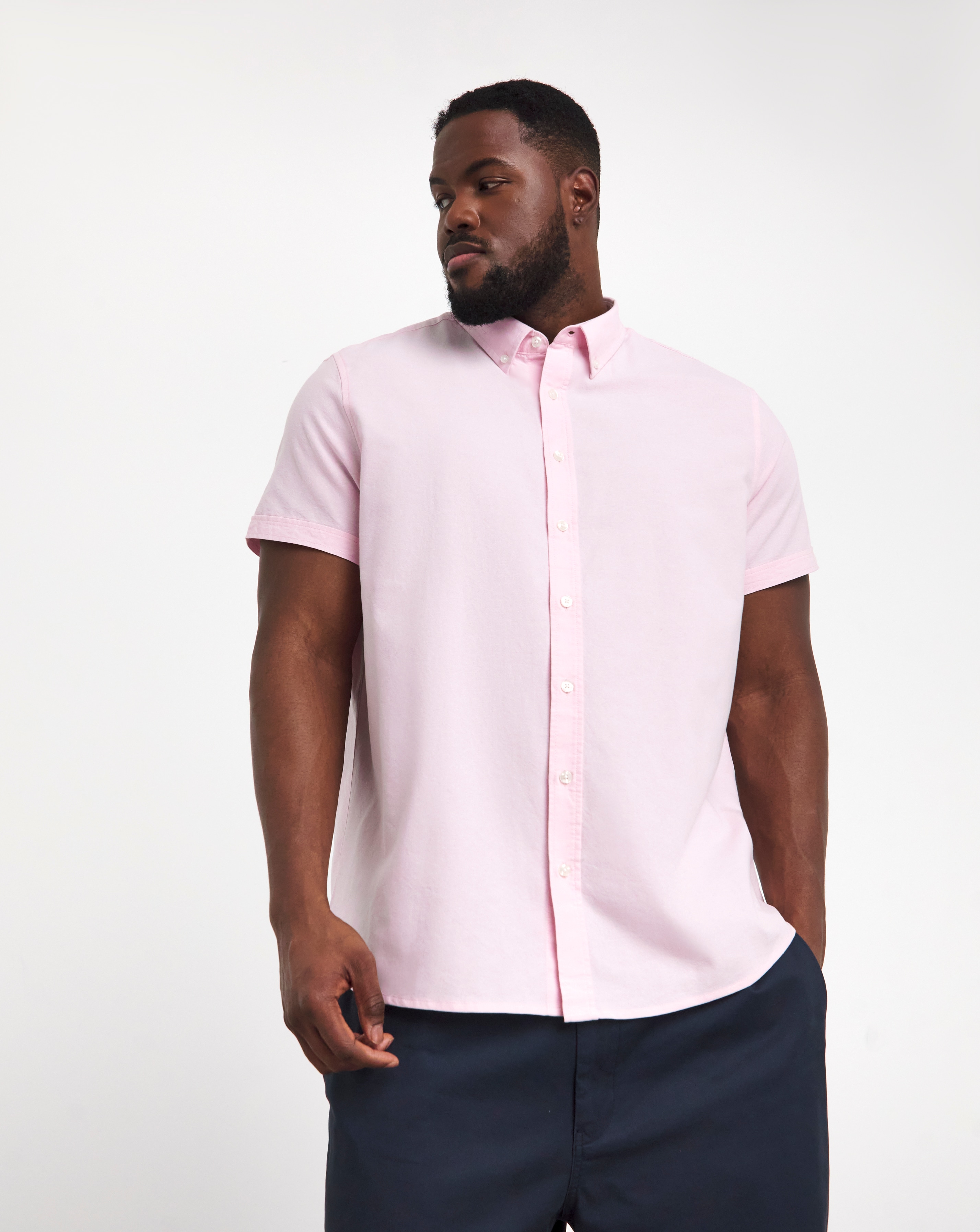 Short Sleeve Oxford Shirt Long