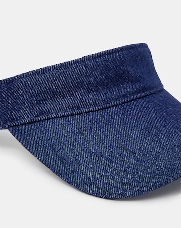 Accessorize Denim Sun Visor