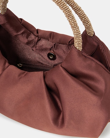 Accessorize Mini Embellished Satin Bag