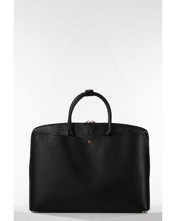 Luella Grey Carlotta Black Laptop Tote