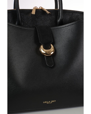 Luella Grey Carlotta Black Laptop Tote