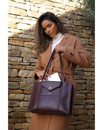 Luella Grey Giselle Cherry Laptop Tote