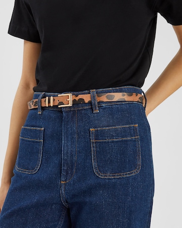 Accessorize 2-Pack Skinny Belts