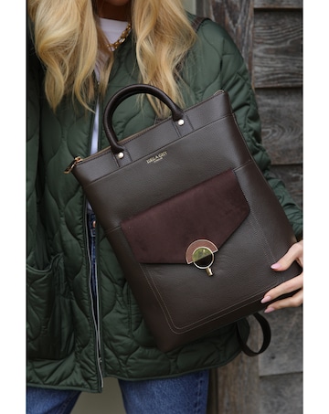 Luella Grey Sally Chocolate Backpack