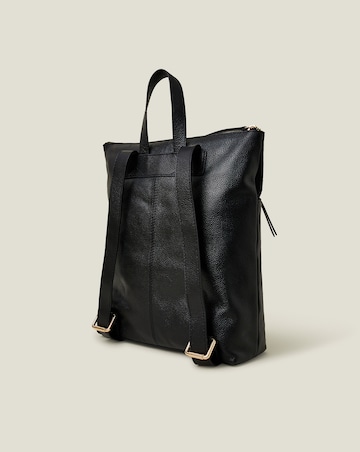 Accessorize Suede Leather Backpack