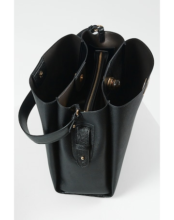 Luella Grey Henri Black Hobo Tote