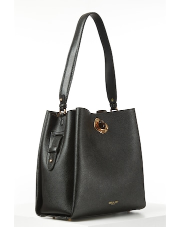 Luella Grey Henri Black Hobo Tote