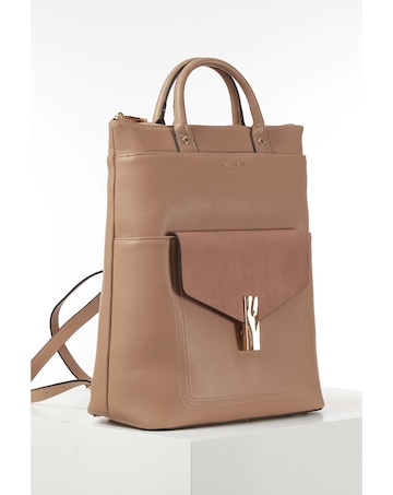 Luella Grey Audrey Mocha Laptop Backpack