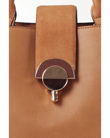 Luella Grey Dora Camel Tote