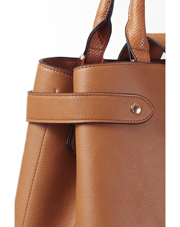 Luella Grey Dora Camel Tote