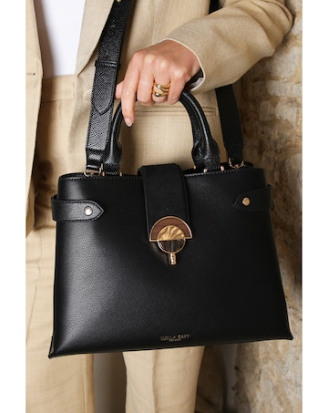 Luella Grey Dora Black Tote