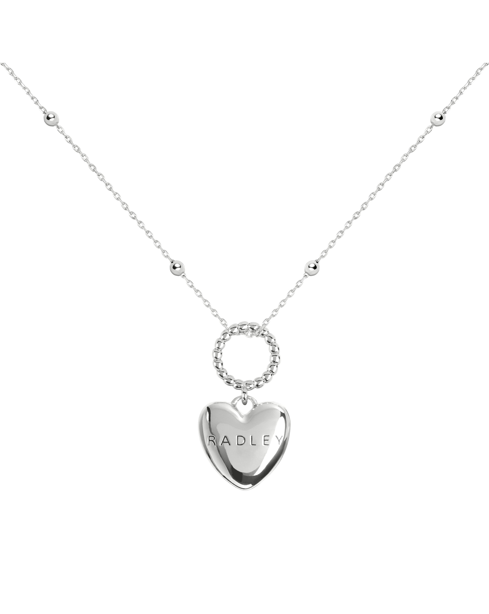 Radley Silver Plated Heart Necklace