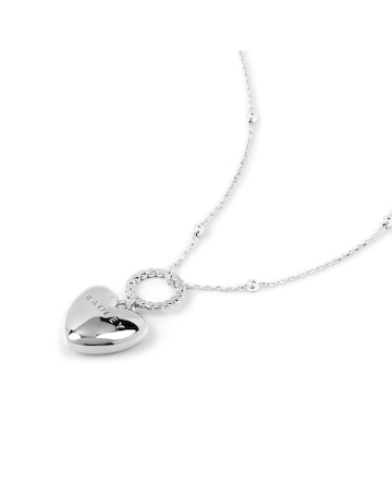 Radley Silver Plated Hanging Heart Pendant  Necklace