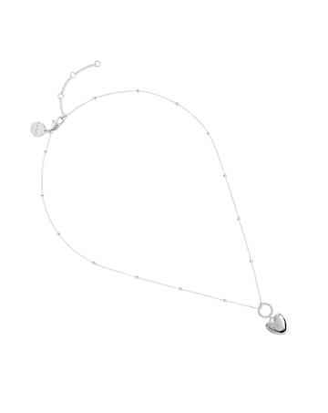 Radley Silver Plated Hanging Heart Pendant  Necklace