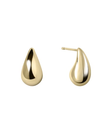 Radley 18ct Gold Plated Teardrop Stud Earrings