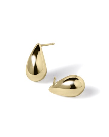 Radley 18ct Gold Plated Teardrop Stud Earrings