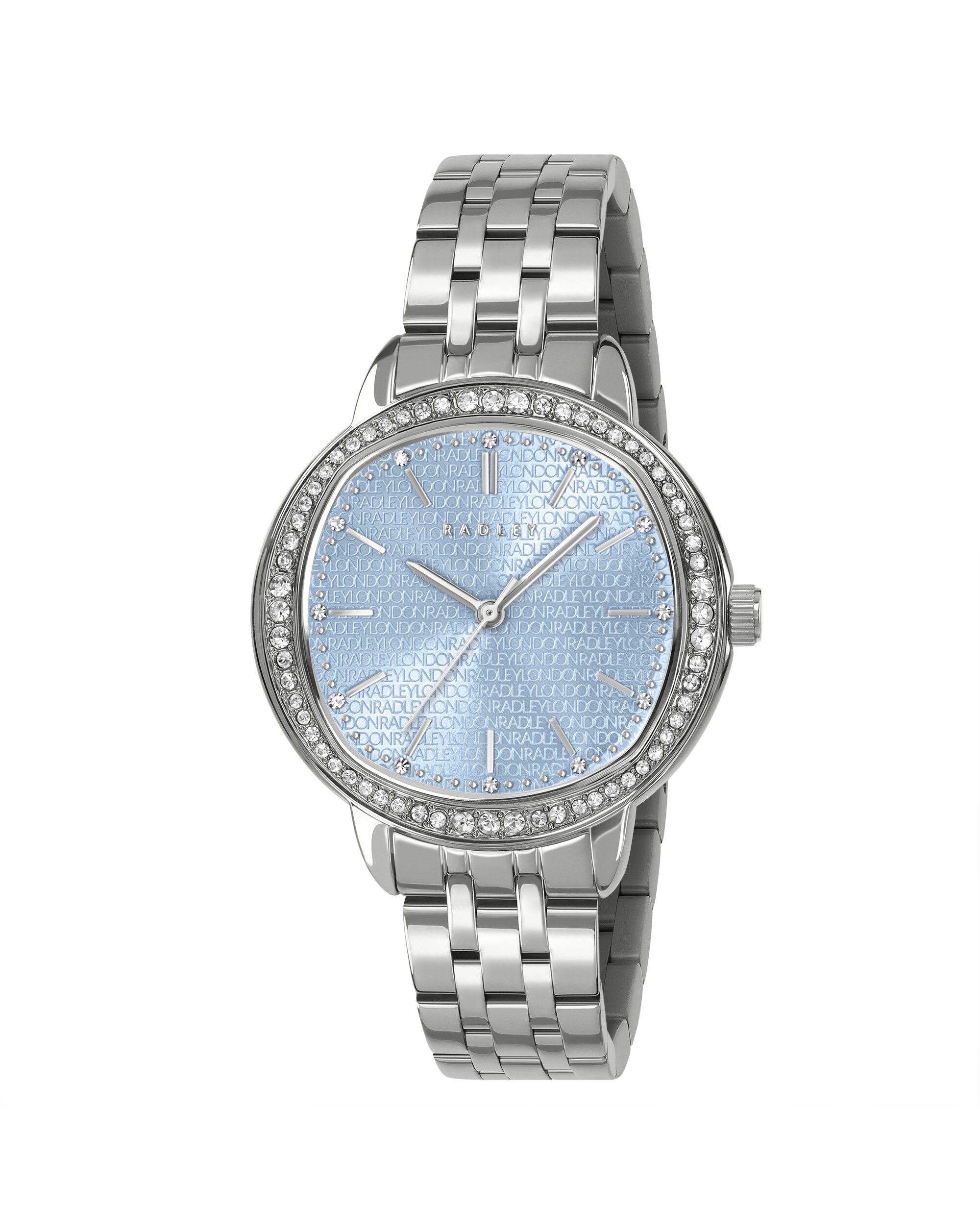 Radley Silver Blue Stone Set Watch