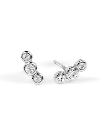 Radley Sterling Silver Cluster Stud Earrings