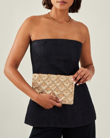 Accessorize Tianna Embellished Clutch Bag
