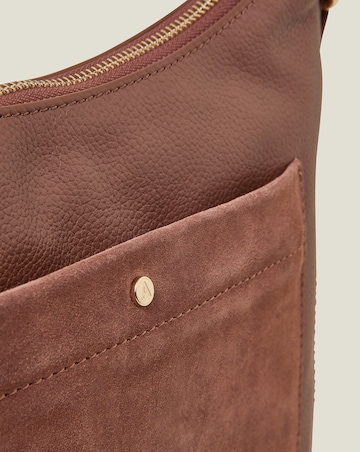 Accessorize Leather Messenger