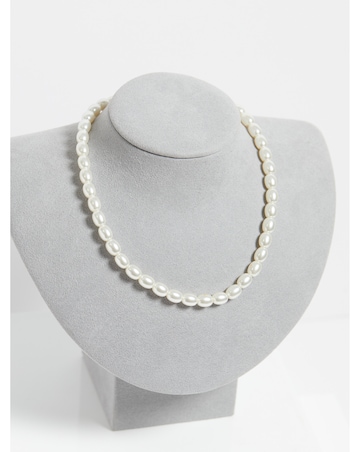 Jon Richard Gold Plated Adjustable Pearl Necklace