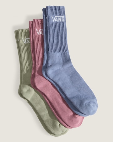 VANS Classic Crew 3 Pack Socks
