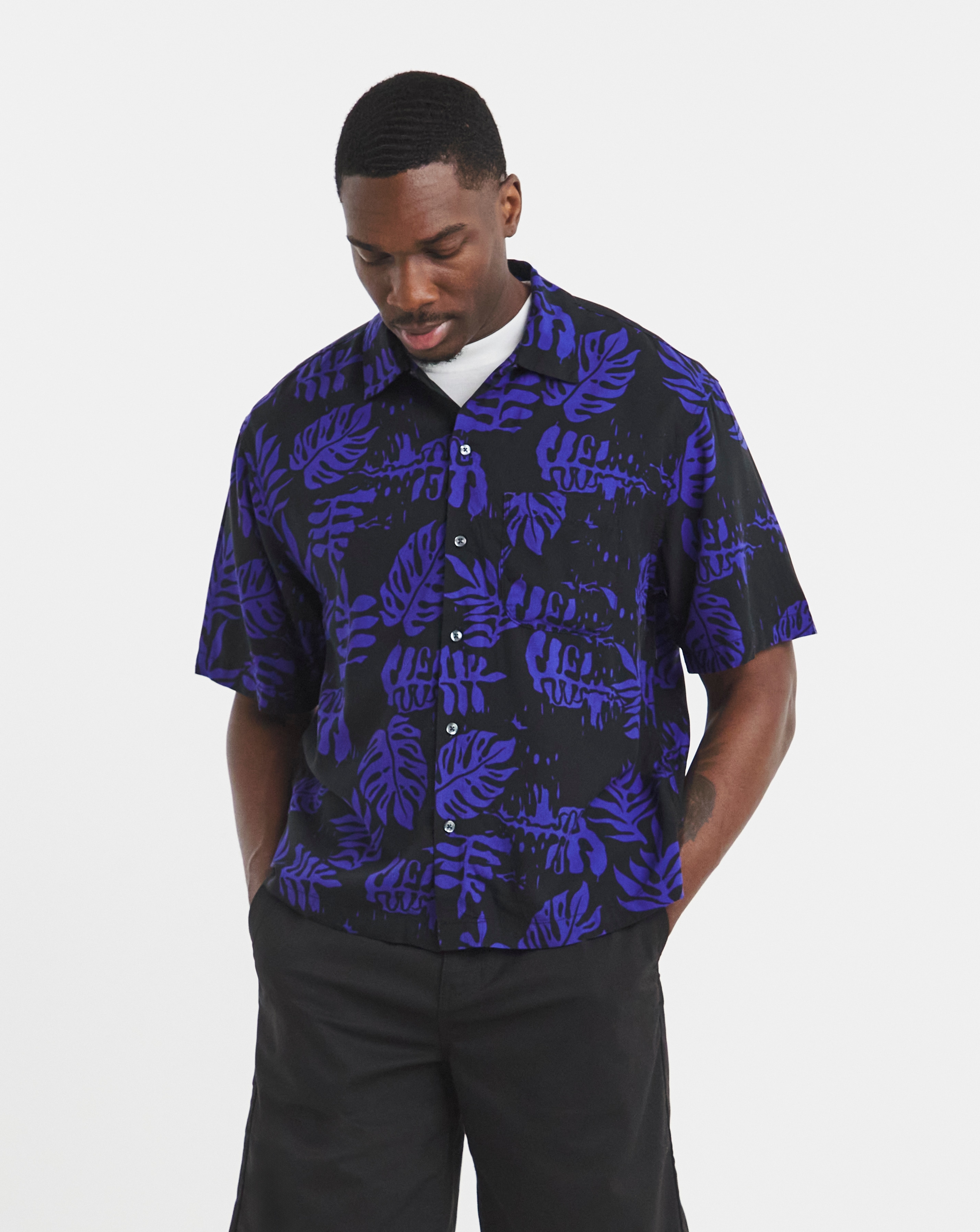 VANS Van Doren Printed Camp Shirt