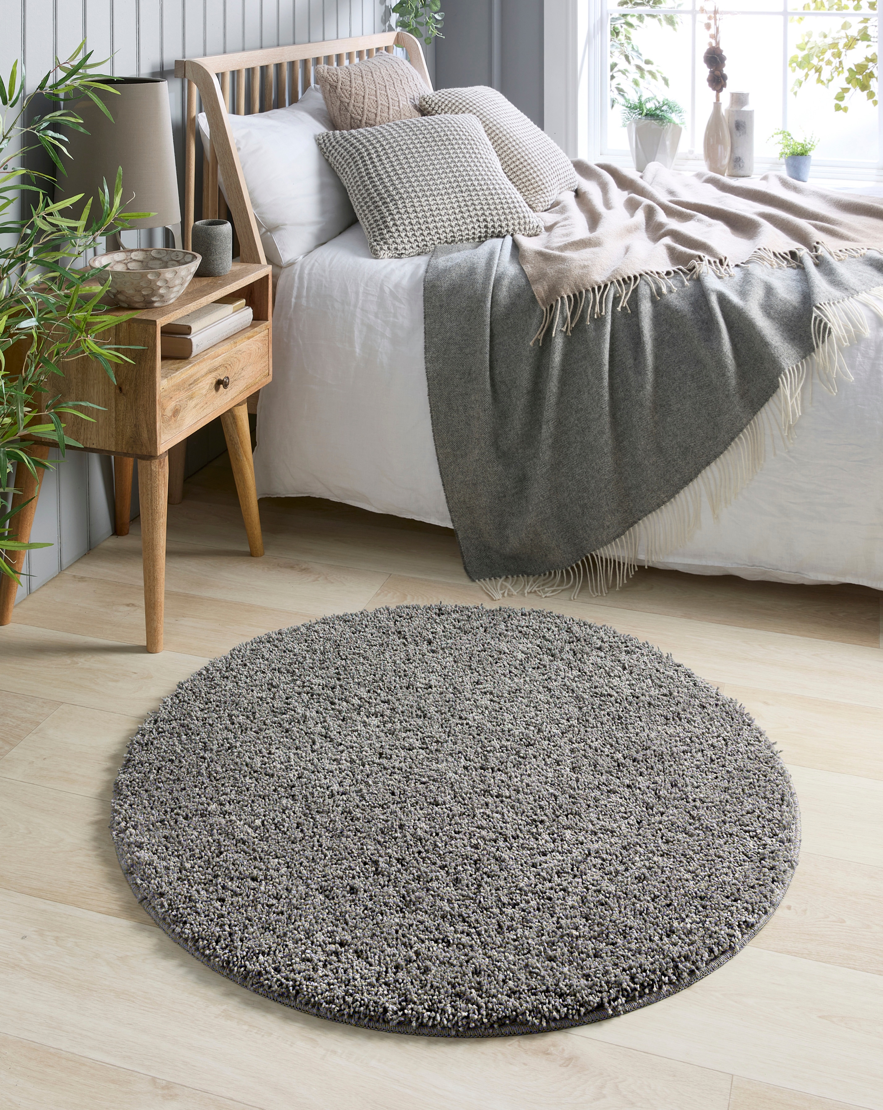 Buddy Washable & Stain Resistant Cir Rug