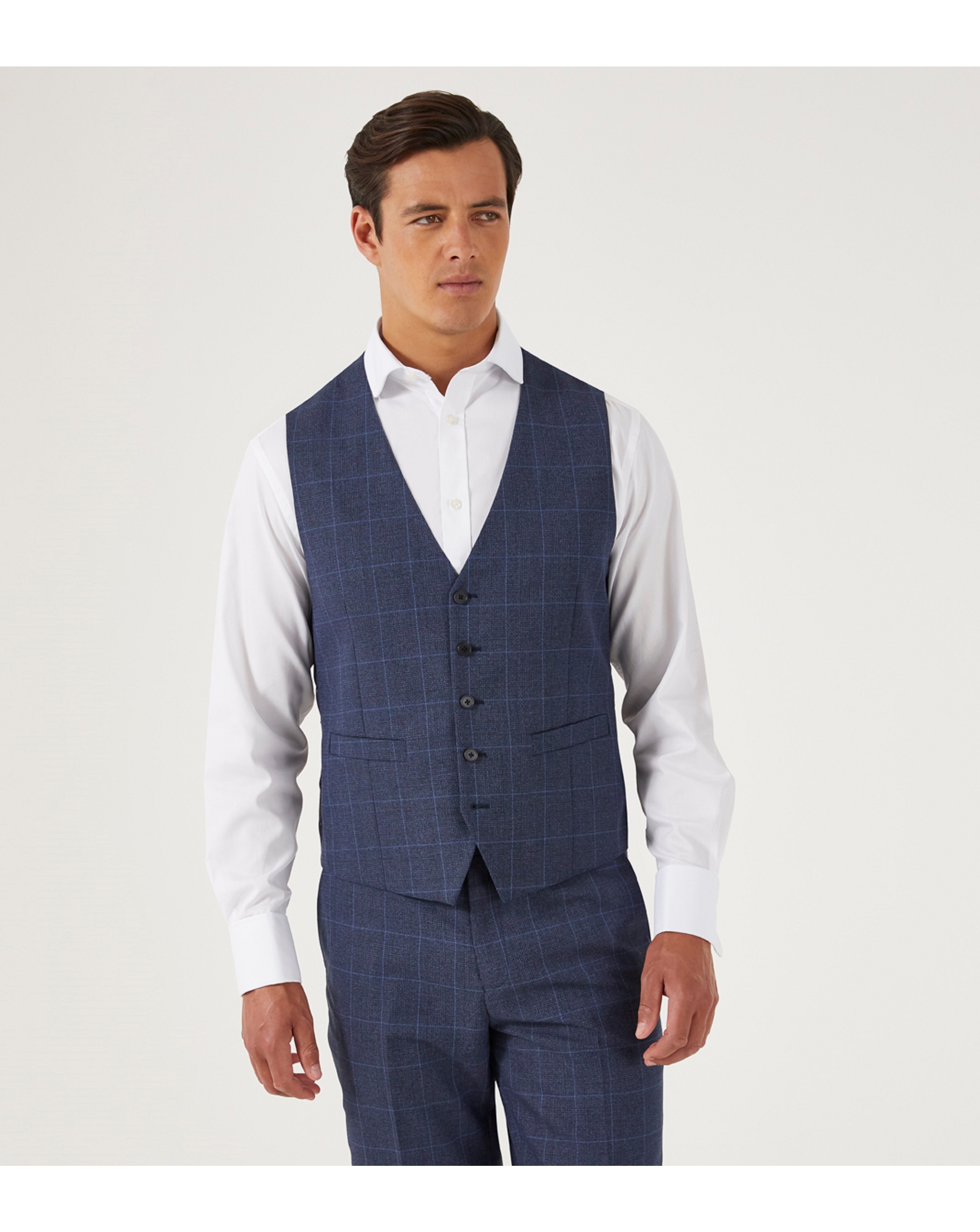 Skopes Anello Suit Waistcoat Blue