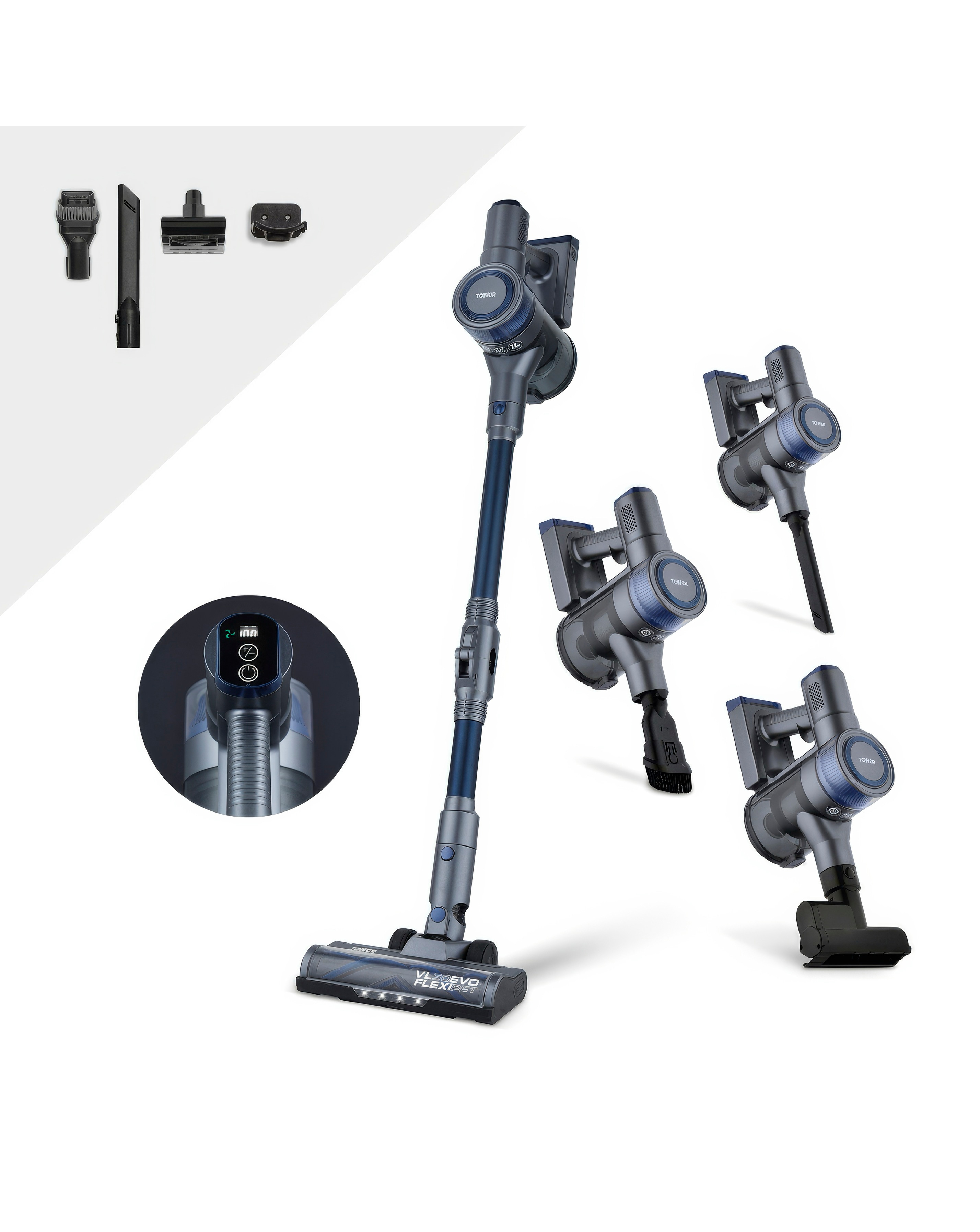 Tower Flexi-Pet Cordless 3 in 1 Vacuum