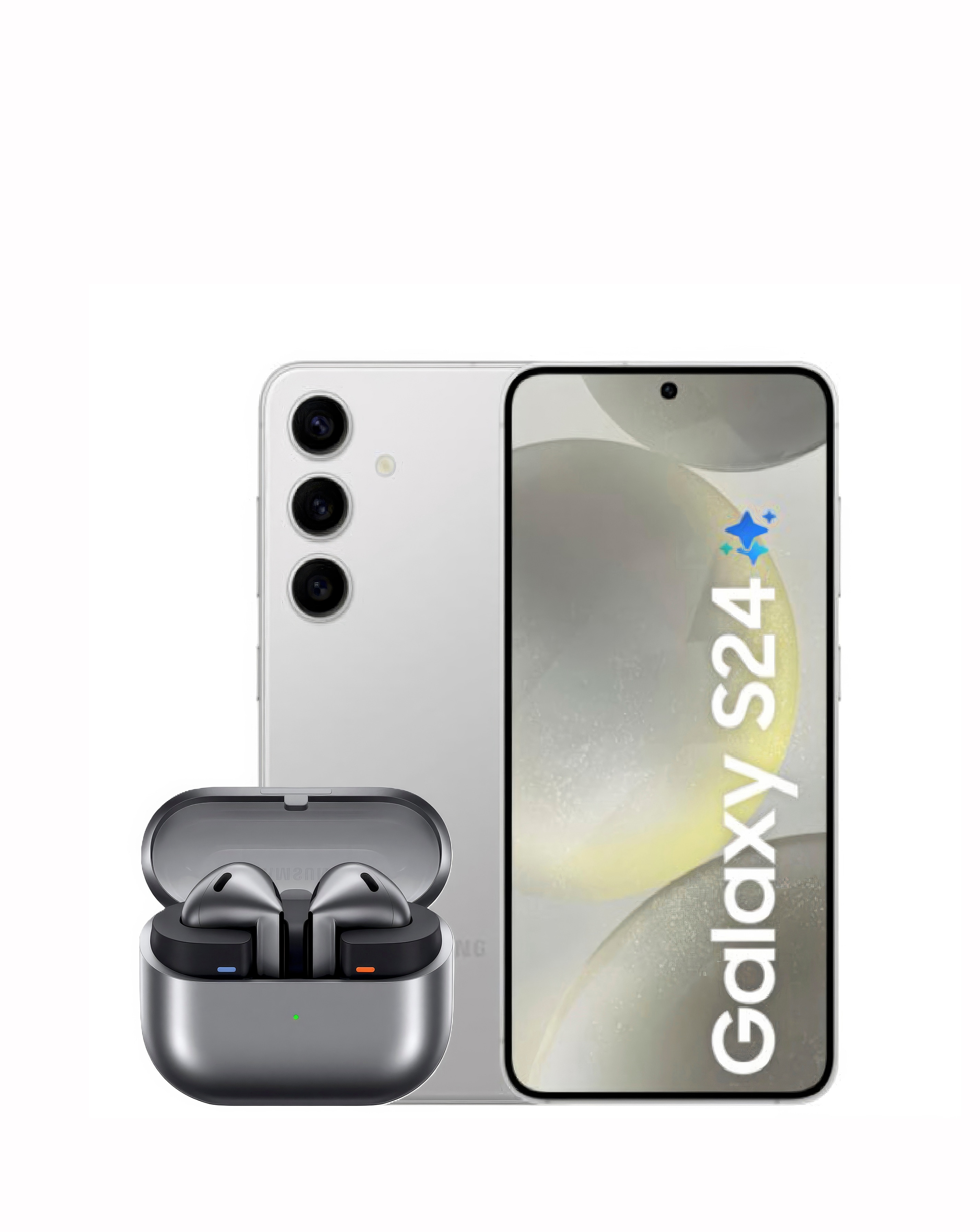Samsung S24 256GB Gray & Buds3 Silver