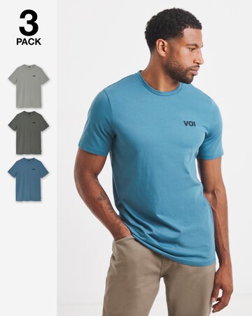 Voi 3 Pack T-shirts Long Length