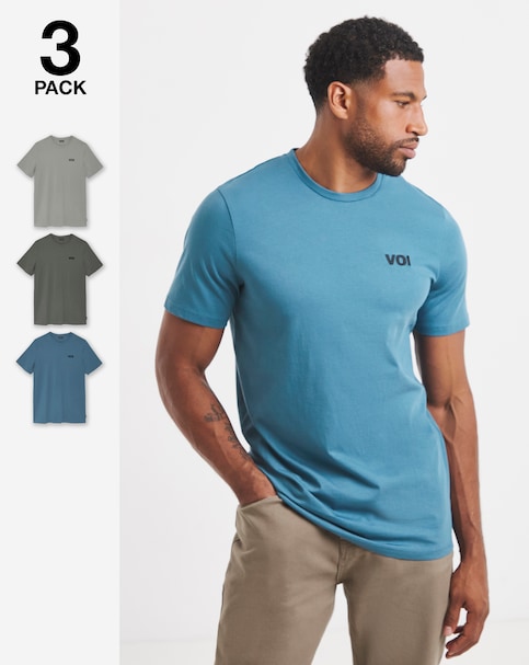 New In - Voi 3 Pack T-shirts Long Length