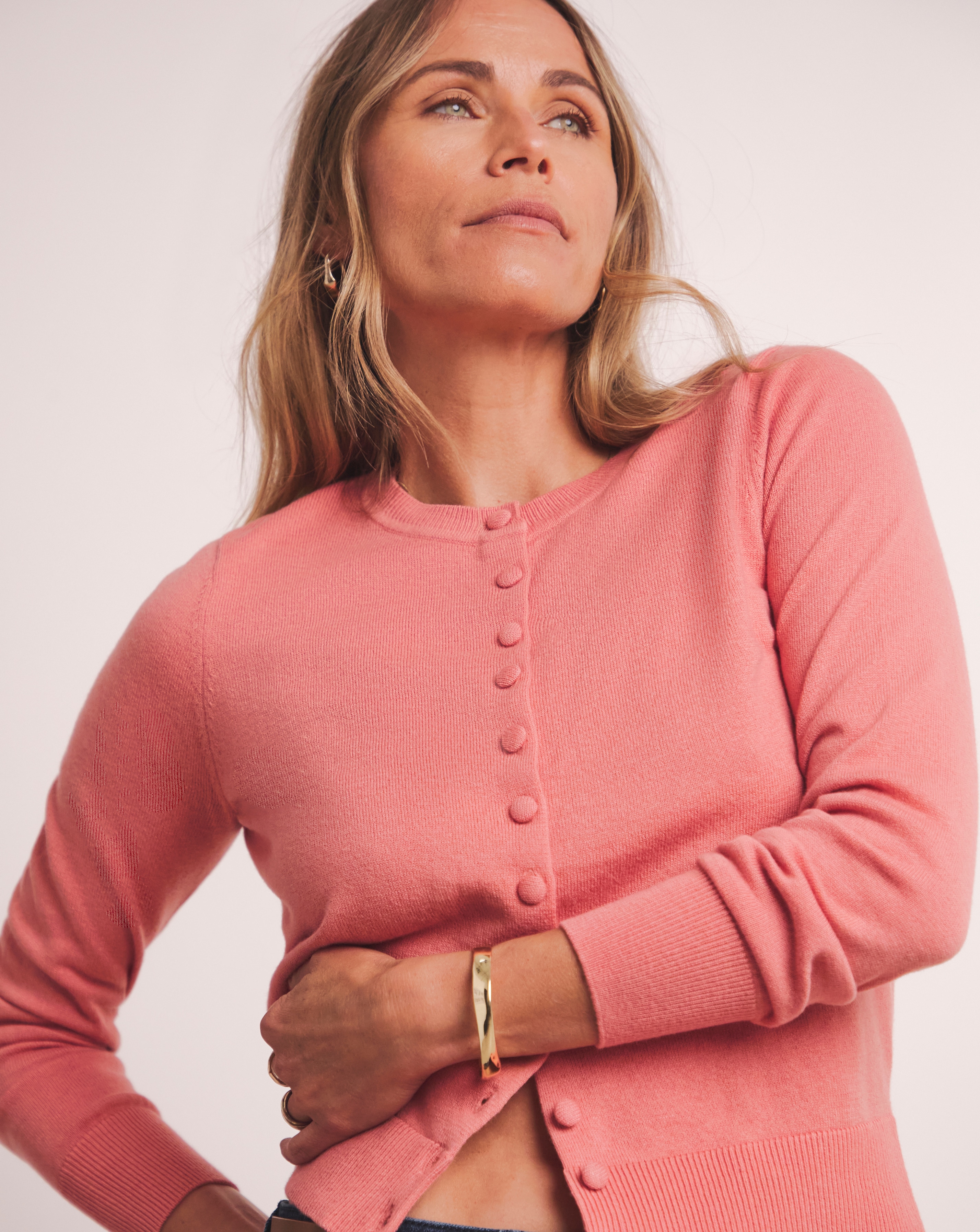 ANTHOLOGY MERINO WOOL BLEND CARDIGAN