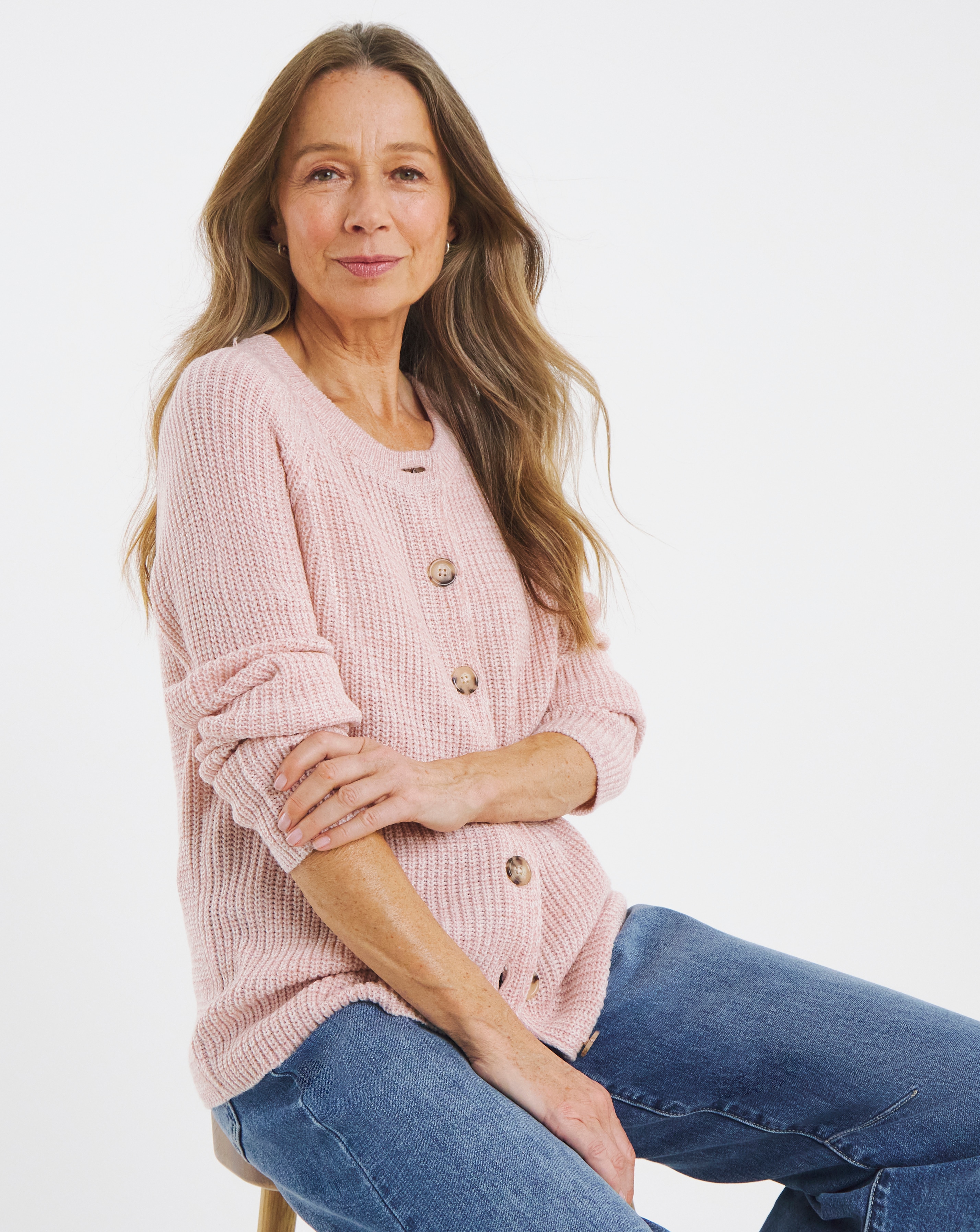 RAGLAN LONG SLEEVE CARDIGAN