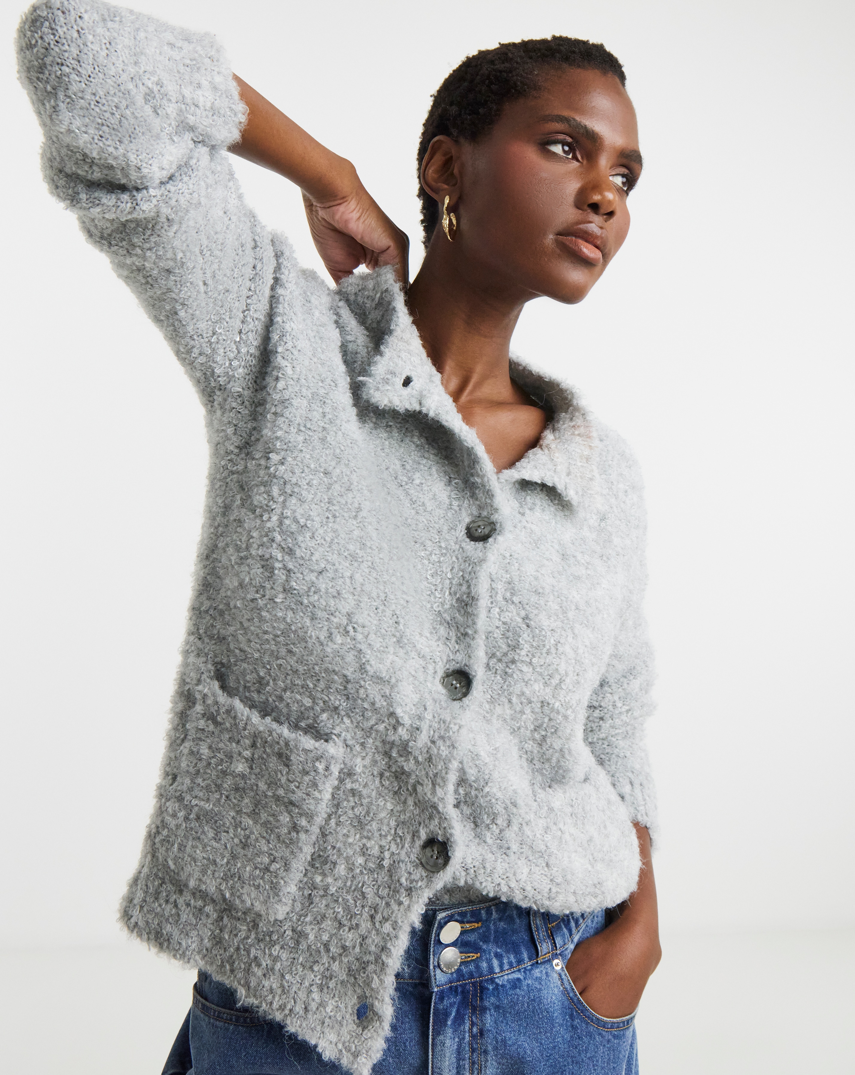 BOUCLE CARDIGAN
