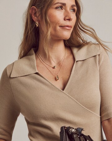 Anthology Wrap Over Cardigan