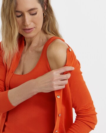 Eversoft Knitted Cardigan Tank Co ord