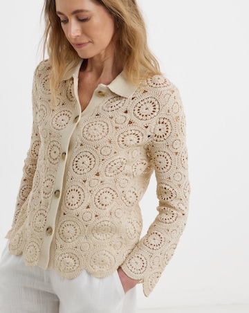 Crochet Knitted Overshirt