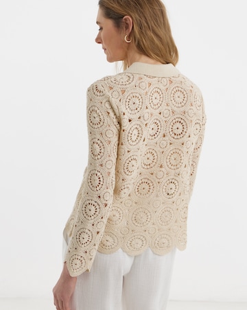 Crochet Knitted Overshirt
