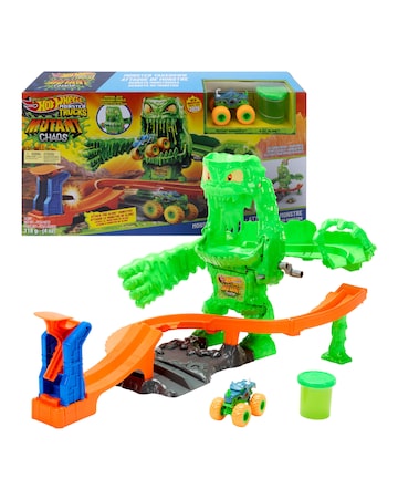 Hot Wheels Monster Trucks Mutant Chaos Ooze Monster Playset