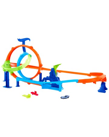 Hot Wheels Stunt Track Rapid Launch & Crash