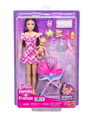 Barbie Family & Friends Stroller Playset