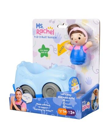 Ms. Rachel 1, 2, 3 Roll! Vehicle