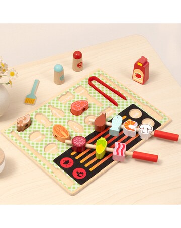 Wooden Grill Play Set