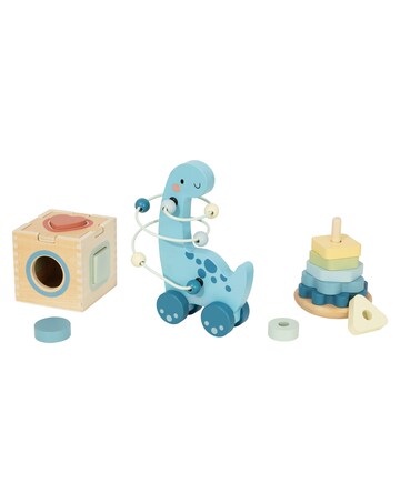Wooden 3 in 1 Box Dinosaur