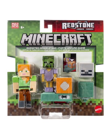 Minecraft 3.25in Feature: Animated Armor Stand