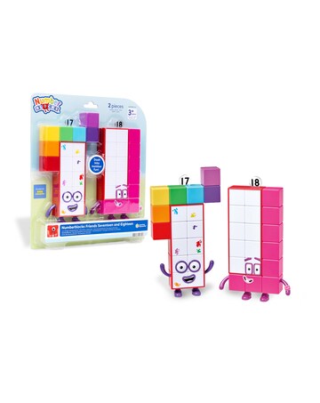 Numberblocks Friends Seventeen and Eighteen