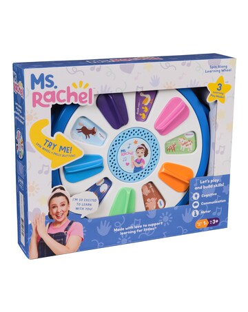 Ms. Rachel Spin Along Learning Wheel